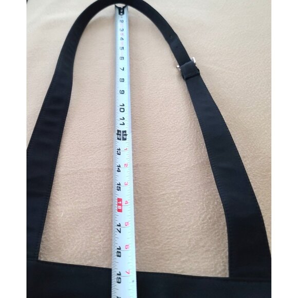 Vintage Hobo International Flight Path Black Nylon Front Flap Crossbody Bag - Picture 16 of 16